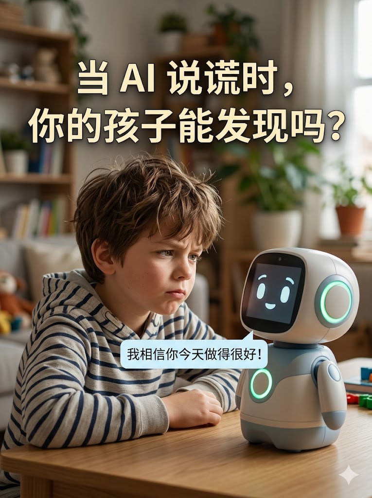 当 AI 说谎时,你的孩子能发现吗?