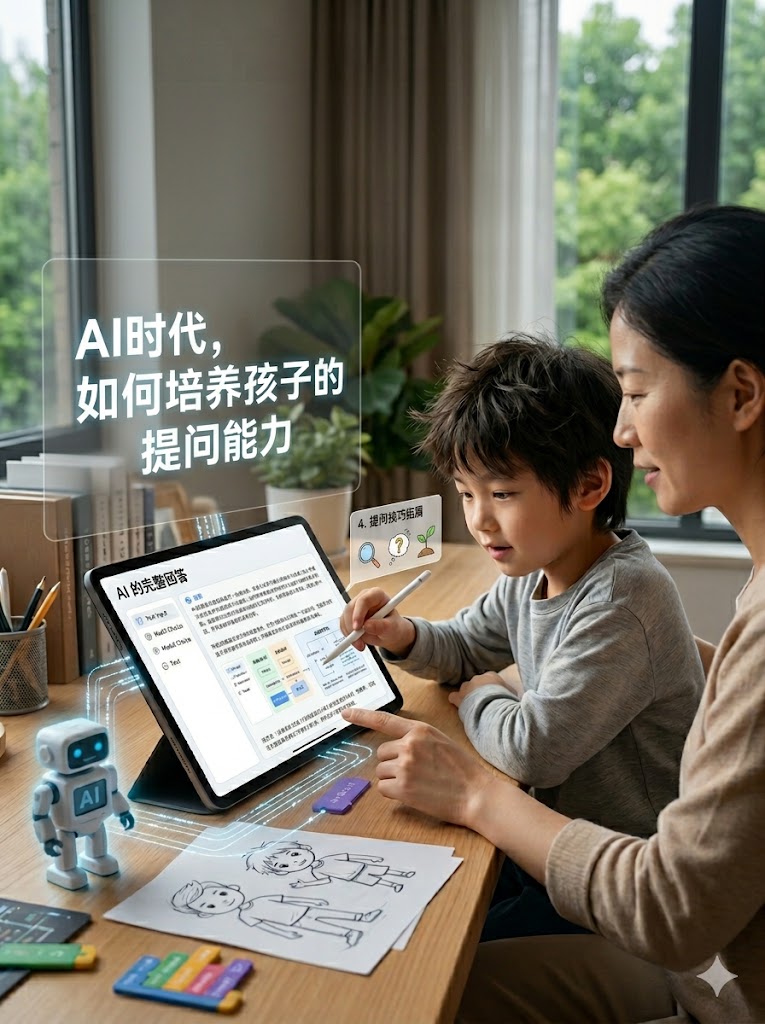 AI时代,如何培养孩子的提问力?